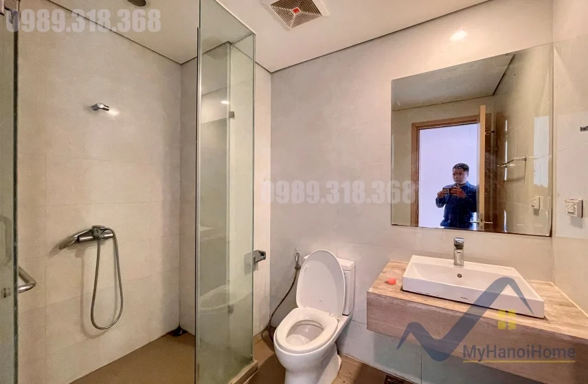 Xem ảnh 12: Ảnh 12: Căn 2 phòng ngủ cho thuê, không đồ Mipec Riverside
