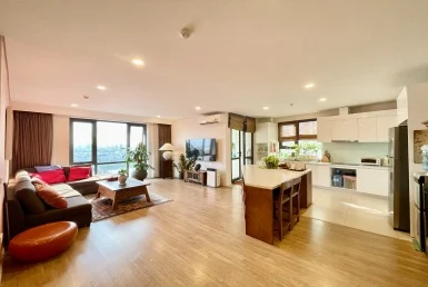 Ảnh M2531: Căn hộ Mipec Riverside 3 phòng ngủ cho thuê đủ đồ