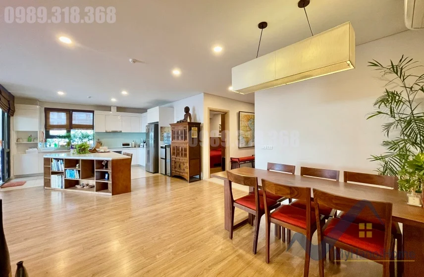 Xem ảnh 4: Ảnh 4: Căn hộ Mipec Riverside 3 phòng ngủ cho thuê đủ đồ