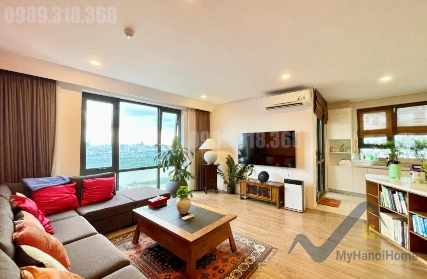 Xem ảnh 5: Ảnh 5: Căn hộ Mipec Riverside 3 phòng ngủ cho thuê đủ đồ
