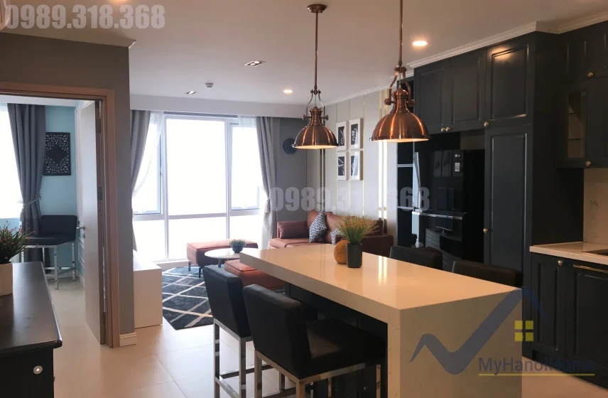 Xem ảnh 2: Ảnh 2: Cho thuê căn hộ tại Mipec Riverside, 2 phòng ngủ