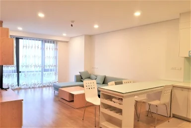 Ảnh M3433: Cho thuê căn hộ Mipec Riverside 2PN view sông Hồng nội thất đẹp