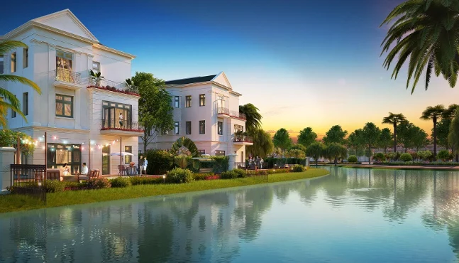 Biệt thự đơn lập Vinhomes Riverside thiết kế tối đa công năng
