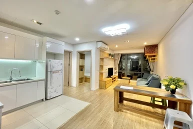 Ảnh M4343: Mipec Riverside cho thuê căn 2PN đủ đồ hiện đại