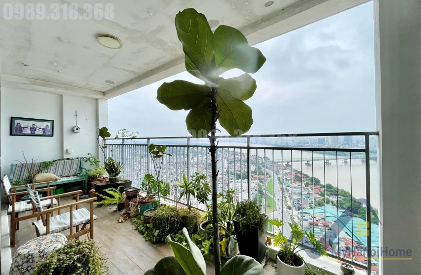Xem ảnh 9: Ảnh 9: Cho thuê căn hộ 3PN Mipec Riverside view trực diện sông Hồng