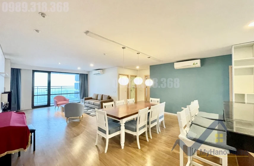 Xem ảnh 4: Ảnh 4: Thuê 3PN Mipec Riverside full nội thất, căn góc
