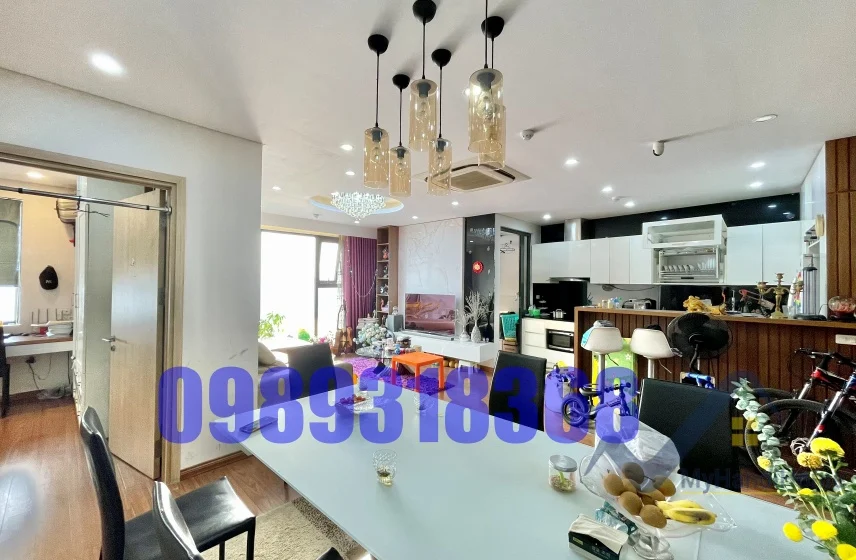 Xem ảnh 2: Ảnh 2: Bán căn hộ 3PN Mipec Long Biên full nội thất, view sông Hồng