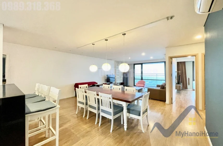 Xem ảnh 5: Ảnh 5: Thuê 3PN Mipec Riverside full nội thất, căn góc