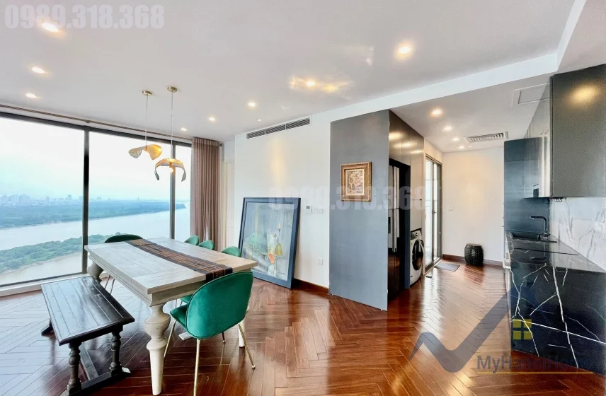 Xem ảnh 4: Ảnh 4: Cho thuê căn hộ 3PN Mipec Riverside view trực diện sông Hồng