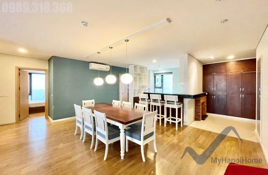 Xem ảnh 6: Ảnh 6: Thuê 3PN Mipec Riverside full nội thất, căn góc