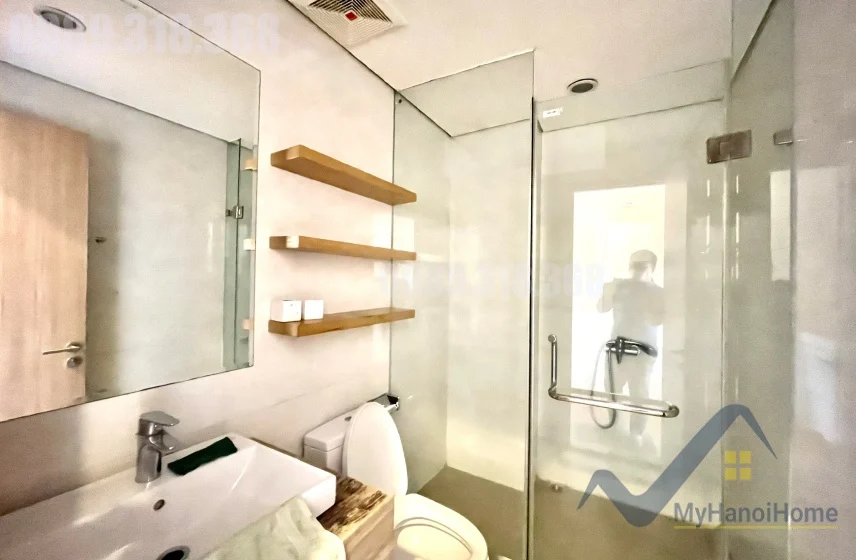 Xem ảnh 8: Ảnh 8: Căn hộ đủ đồ cho thuê tại Mipec Riverside 2PN, 2WC