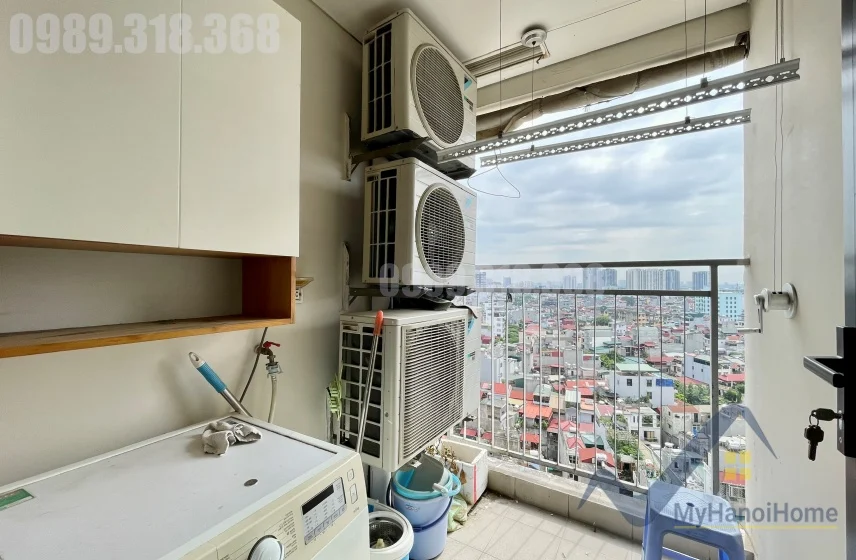 Xem ảnh 9: Ảnh 9: Căn hộ đủ đồ cho thuê tại Mipec Riverside 2PN, 2WC