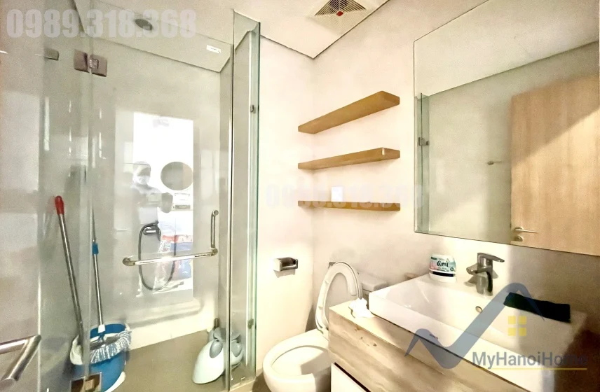 Xem ảnh 11: Ảnh 11: Căn hộ đủ đồ cho thuê tại Mipec Riverside 2PN, 2WC