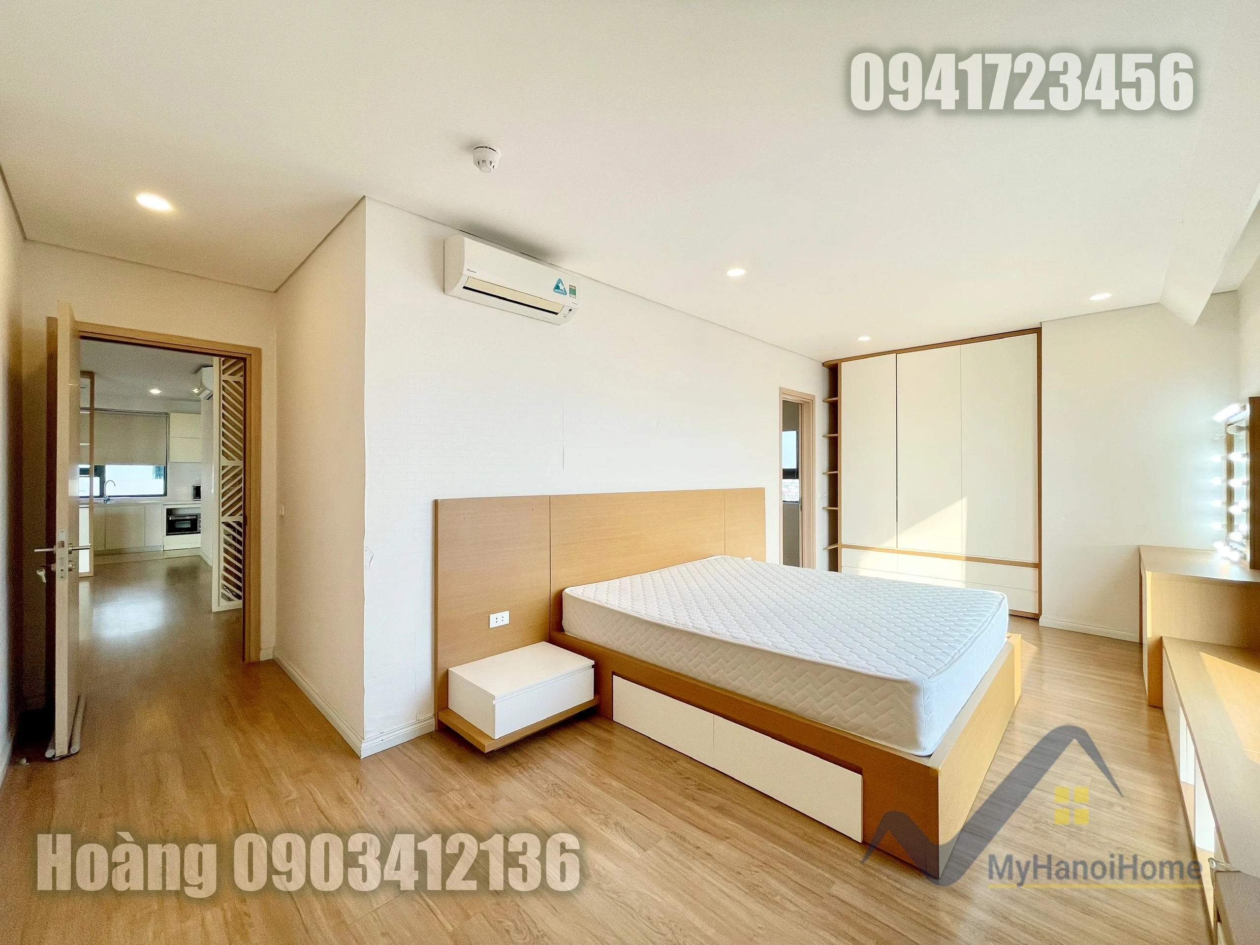 Xem ảnh 6: Ảnh 6: Cho thuê 3PN đủ đồ căn hộ Mipec Riverside view sông Hồng
