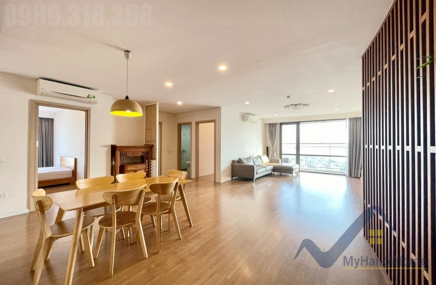 Xem ảnh 7: Ảnh 7: Cho thuê 3PN đủ đồ căn hộ Mipec Riverside view sông Hồng