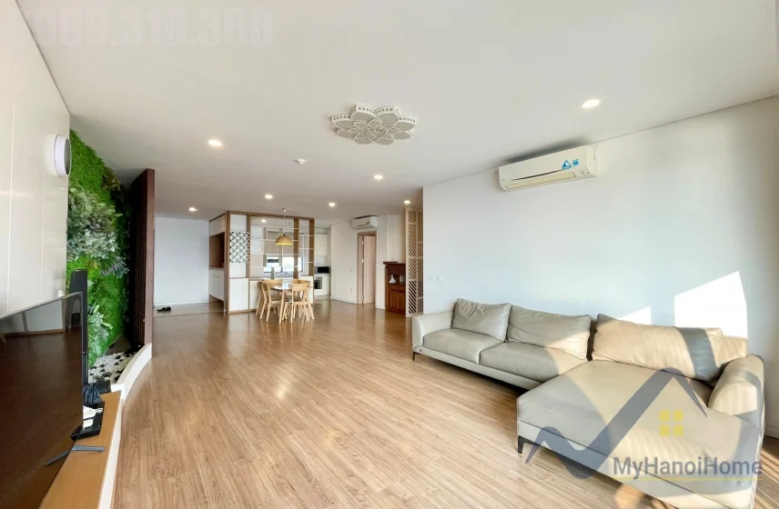 Xem ảnh 10: Ảnh 10: Cho thuê 3PN đủ đồ căn hộ Mipec Riverside view sông Hồng