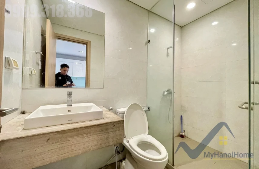 Xem ảnh 9: Ảnh 9: Căn hộ 2PN, 2WC cho thuê đủ đồ tại CC Mipec Riverside