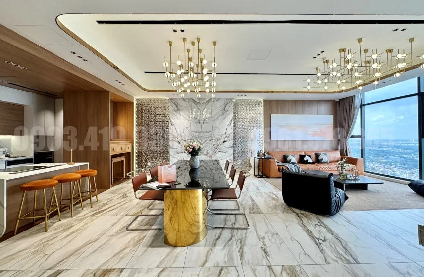 Xem ảnh 4: Ảnh 4: Bán Penthouse Mipec Long Biên full nội thất, view sông Hồng