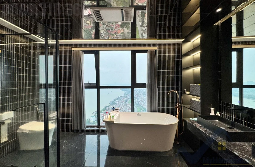 Xem ảnh 14: Ảnh 14: Căn hộ PENTHOUSE Mipec Long Biên cho thuê view Sông Hồng