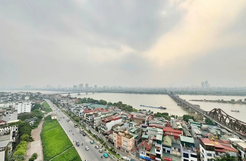Xem ảnh 5: Ảnh 5: Thuê căn hộ Mipec Long Biên 3 phòng ngủ view sông
