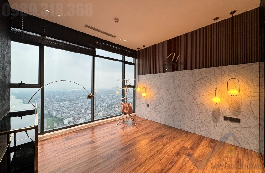 Xem ảnh 15: Ảnh 15: Căn hộ PENTHOUSE Mipec Long Biên cho thuê view Sông Hồng