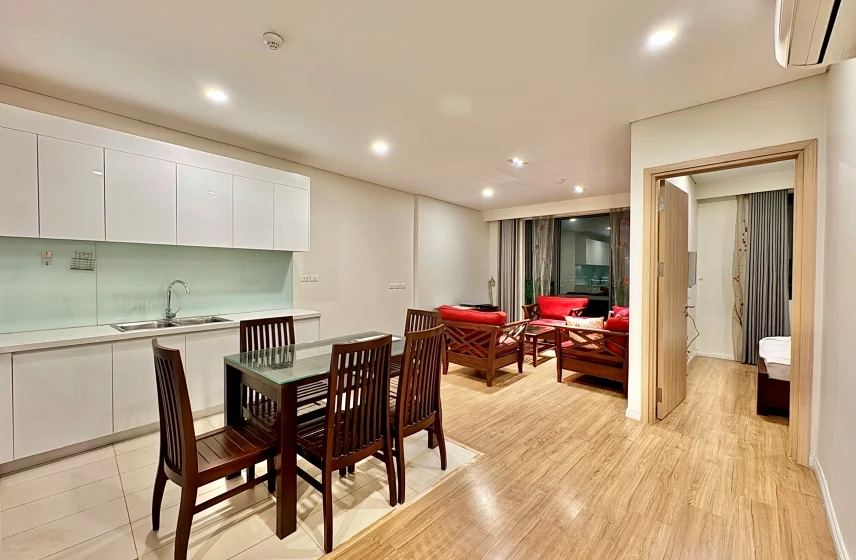 Ảnh 1: Căn hộ Mipec Long Biên 2 phòng ngủ cho thuê view sông
